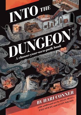 Into the Dungeon: A Choose-Your-Own-Path Book - Hari Conner - cover