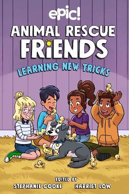 Animal Rescue Friends: Learning New Tricks - Barbara Perez Marquez,Katie Longua,Megan Kearney - cover