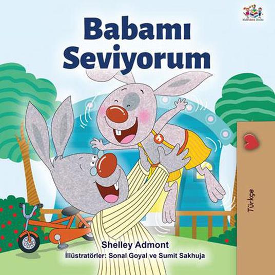 Babami Seviyorum - Shelley Admont,KidKiddos Books - ebook
