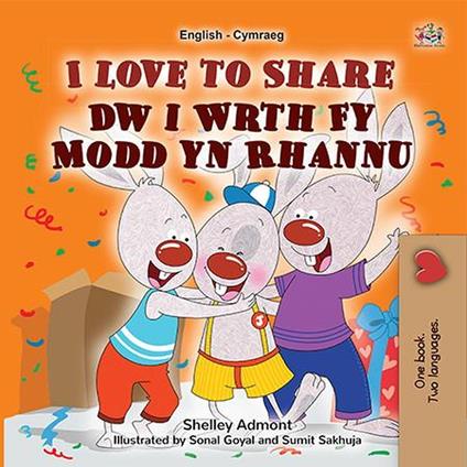 I Love to Share Dw i Wrth Fy Modd yn Rhannu - Shelley Admont,KidKiddos Books - ebook