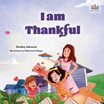 I am Thankful: Thanksgiving book for kids