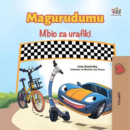 Magurudumu Mbio za urafiki - KidKiddos Books,Inna Nusinsky - ebook
