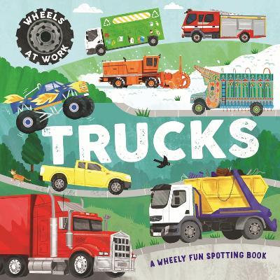 Wheels at Work: Trucks - Bryony Davies - cover