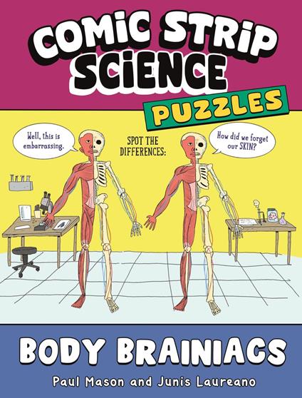 Comic Strip Science Puzzles: Body Brainiacs - Paul Mason,Junis Laureano - ebook