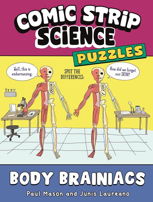 Comic Strip Science Puzzles: Body Brainiacs - Paul Mason,Junis Laureano - ebook