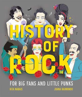 History of Rock: For Big Fans and Little Punks - Rita Nabais - cover