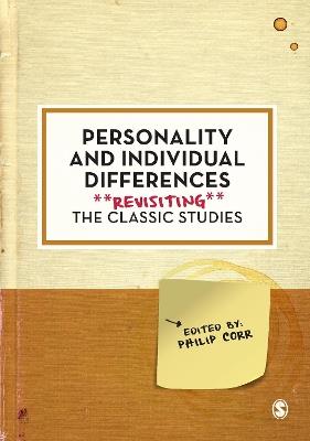 Personality and Individual Differences: Revisiting the Classic Studies - cover