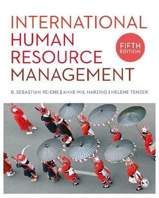 International Human Resource Management - cover