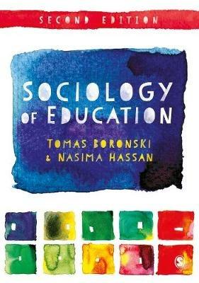 Sociology of Education - Tomas Boronski,Nasima Hassan - cover