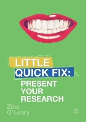 Present Your Research: Little Quick Fix - Zina O'Leary - cover