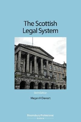 The Scottish Legal System - Megan Dewart - cover