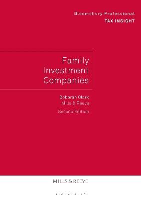 Family Investment Companies -  2nd edition - Deborah Clark - cover