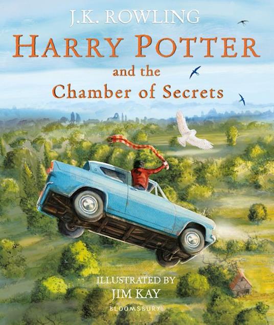 Harry Potter and the Chamber of Secrets: Illustrated Edition - J.K. Rowling - cover