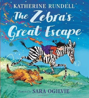 The Zebra's Great Escape - Katherine Rundell - cover