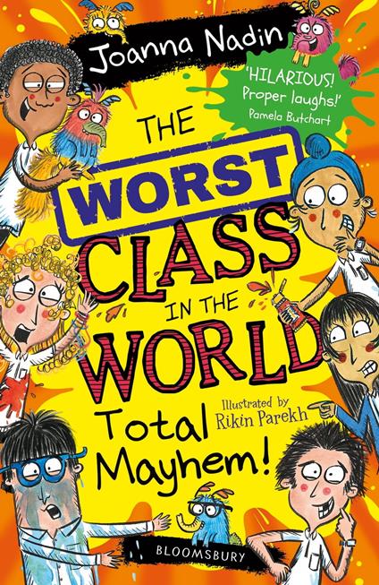 The Worst Class in the World Total Mayhem! - Joanna Nadin,Rikin Parekh - ebook