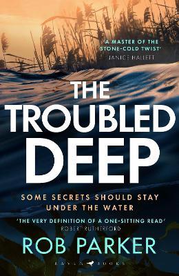 The Troubled Deep: 'A master of the stone-cold twist' Janice Hallett - Rob Parker - cover