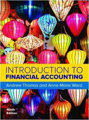 Introduction to Financial Accounting, 9e - Andrew Thomas,Anne Marie Ward - cover
