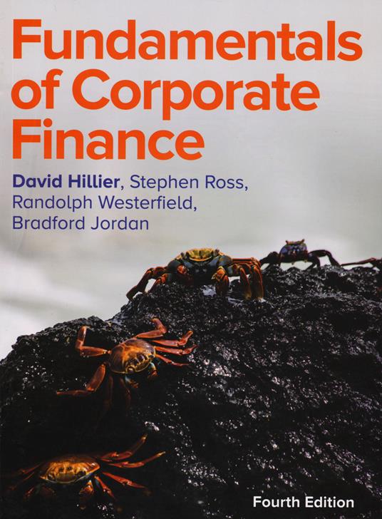 Fundamentals of Corporate Finance 4e - David Hillier - cover