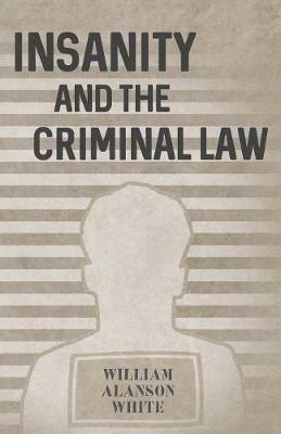 Insanity and the Criminal Law - William Alanson White - cover