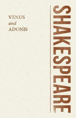 Venus and Adonis - William Shakespeare - cover