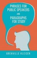 Phrases for Public Speakers and Paragraphs for Study - Grenville Kleiser - cover