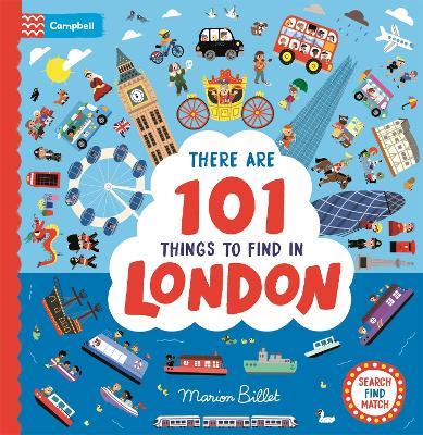There Are 101 Things to Find in London - Campbell Books - cover