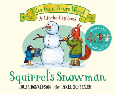 Squirrel's Snowman - Julia Donaldson - cover