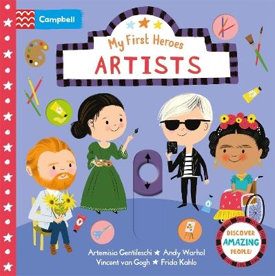 Artists: Discover Amazing People - Campbell Books - cover