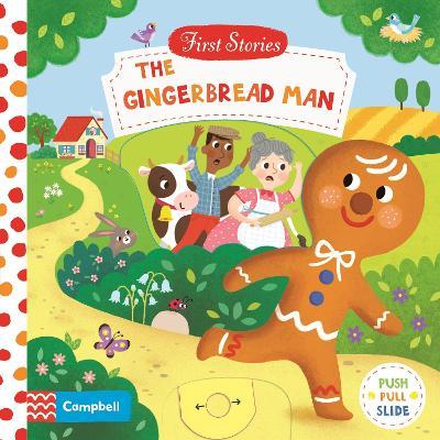 The Gingerbread Man: A Push, Pull, Slide Book - Campbell Books - cover