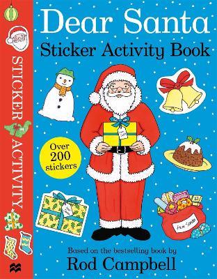 Dear Santa Sticker Activity Book - Rod Campbell - cover