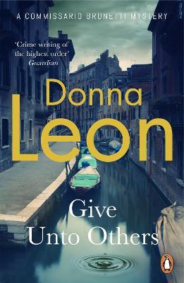 Give Unto Others - Donna Leon - cover
