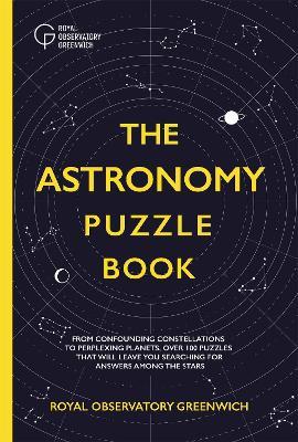 The Astronomy Puzzle Book - Royal Observatory Greenwich,Gareth Moore - cover