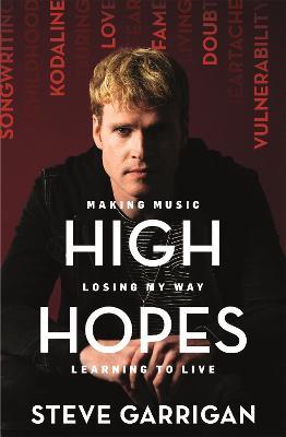 High Hopes: Making Music, Losing My Way, Learning to Live - Steve Garrigan - cover