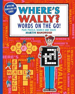 Where's Wally? Words on the Go! Play, Puzzle, Search and Solve - Martin Handford - cover