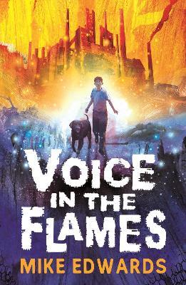Voice in the Flames: A powerful and original contemporary novel with a fantasy edge set in the north-east, for readers of 9, 10, 11, 12 - Mike Edwards - cover