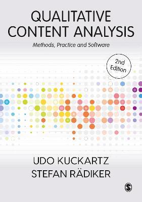 Qualitative Content Analysis: Methods, Practice and Software - Udo Kuckartz,Stefan Radiker - cover