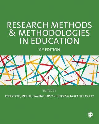 Research Methods and Methodologies in Education - cover
