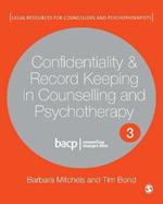 Confidentiality & Record Keeping in Counselling & Psychotherapy