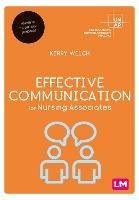 Effective Communication for Nursing Associates - Kerry Welch - cover