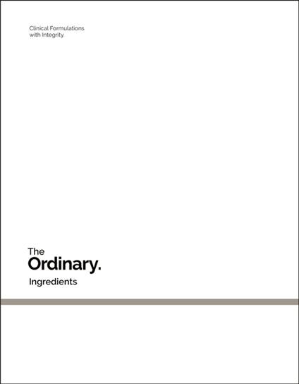 The Ordinary