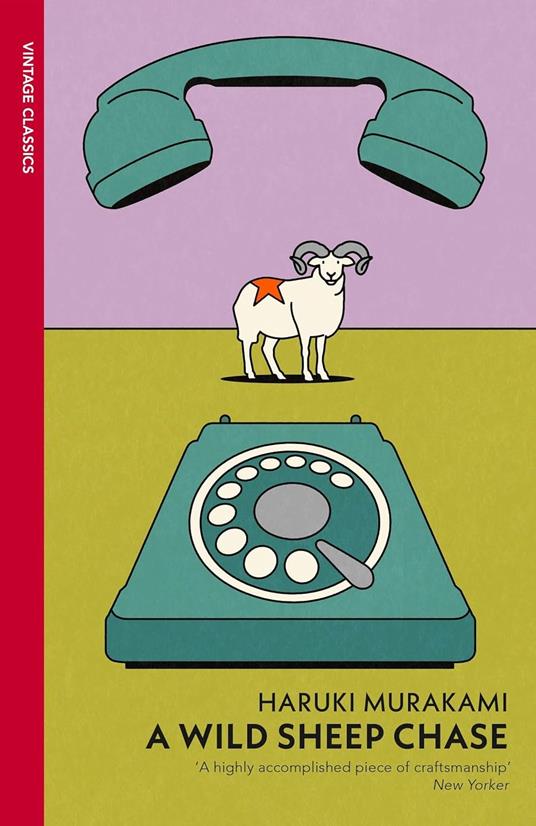 A Wild Sheep Chase - Haruki Murakami - cover