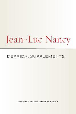 Derrida, Supplements - Jean-Luc Nancy - cover