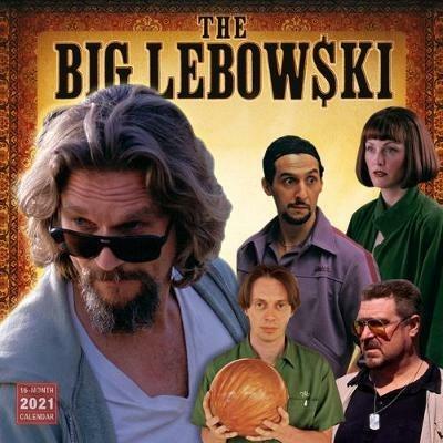 2021 the Big Lebowski 16-Month Wall Calendar - Universal Studios - cover
