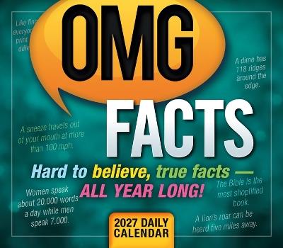 Omg Facts: Hard to Believe, True Facts -- All Year Long! - cover