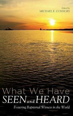 What We Have Seen and Heard: Fostering Baptismal Witness in the World - Michael E Connors - cover