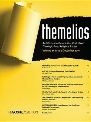 Themelios, Volume 41, Issue 3 - cover
