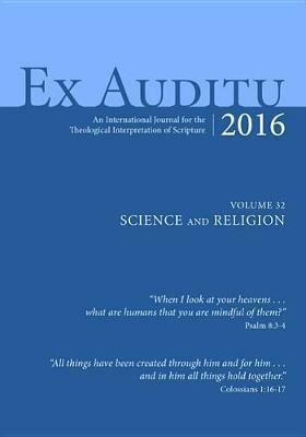 Ex Auditu - Volume 32: An International Journal of Theological Interpretation of Scripture - cover