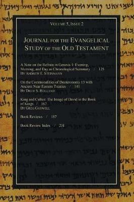 Journal for the Evangelical Study of the Old Testament, 5.2 - cover