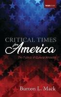 Critical Times for America: The Politics of Cultural Amnesia - Burton L Mack - cover