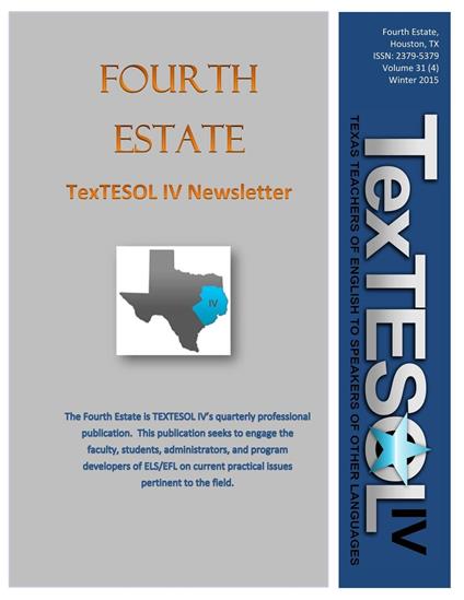 The Fourth Estate, Winter 2015 Vol 31, Issue 4